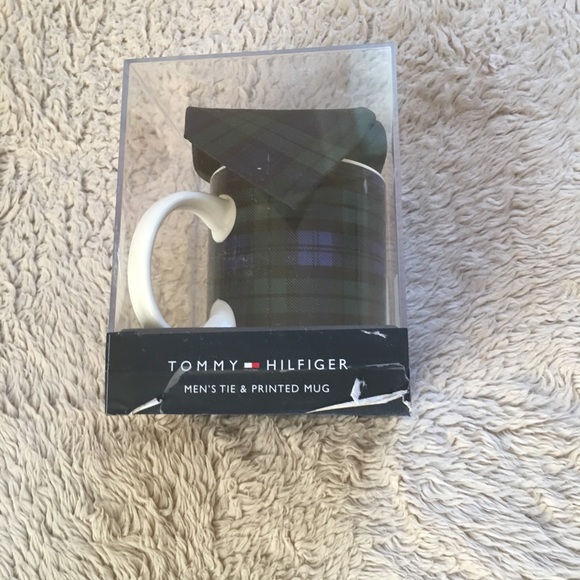 Men’s Mug and Tie Gift Set Red Plaid Only - Picture 7 of 8